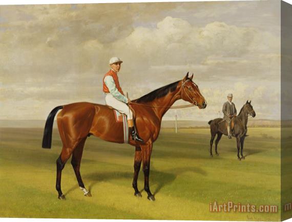 Emil Adam Isinglass Winner Of The 1893 Derby Stretched Canvas Print / Canvas Art