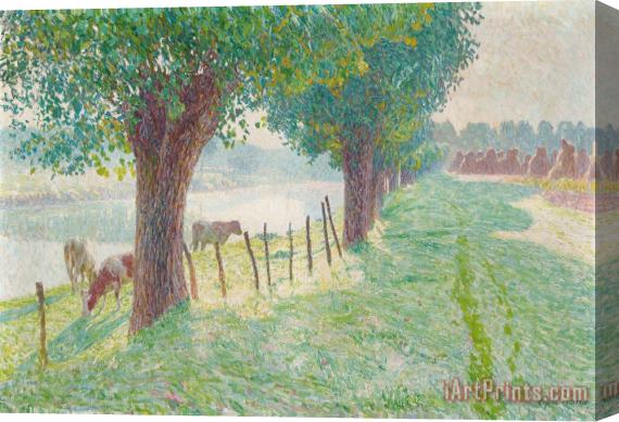 Emile Claus End of August Stretched Canvas Painting / Canvas Art
