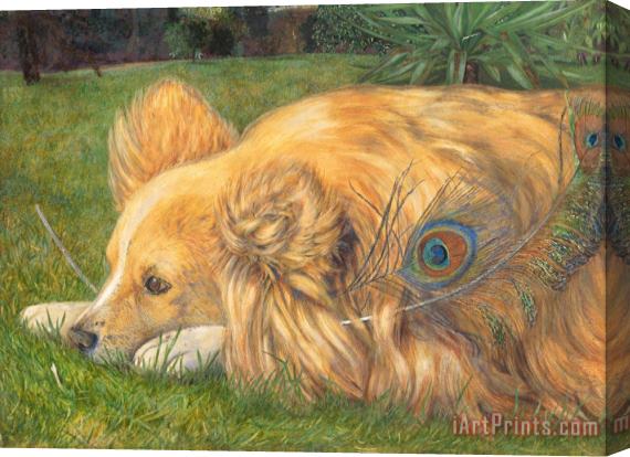 Emily Hunt and William Holman Hunt Jealous Jessie Stretched Canvas Painting / Canvas Art