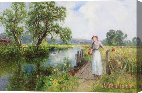 Ernest Walbourn Summer Stretched Canvas Painting / Canvas Art