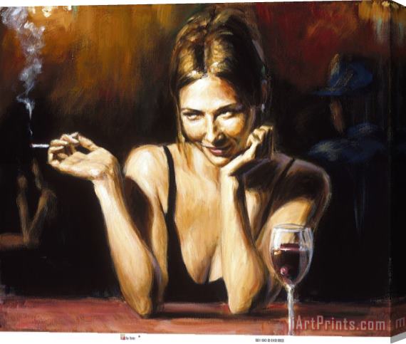 Fabian Perez Selling Pleasures Stretched Canvas Painting / Canvas Art