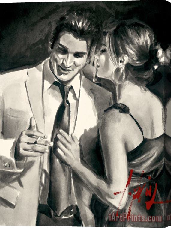 Fabian Perez The Proposal III Stretched Canvas Print / Canvas Art