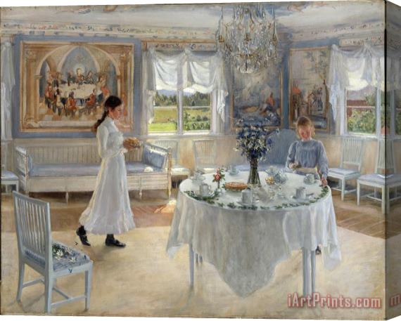 Fanny Brate A Day of Celebration Stretched Canvas Print / Canvas Art