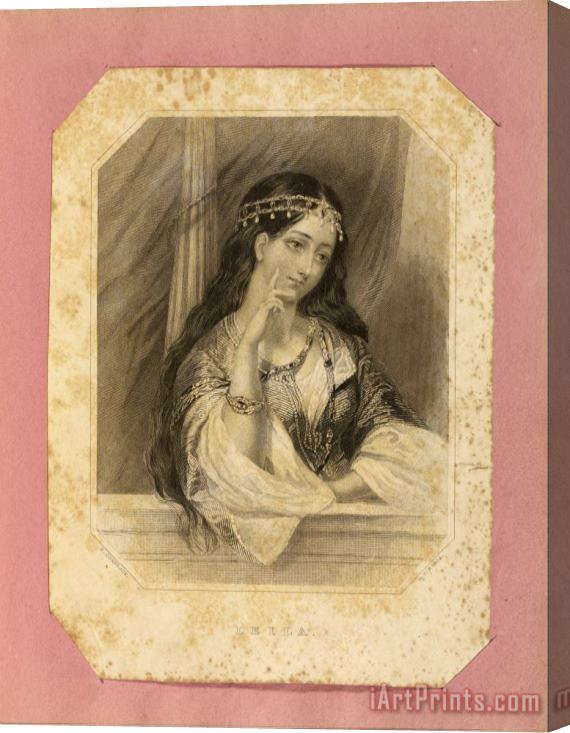 Fanny Corbeaux Leila Stretched Canvas Print / Canvas Art