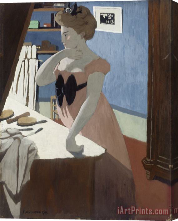 Felix Vallotton Misia at Her Dressing Table Stretched Canvas Print / Canvas Art