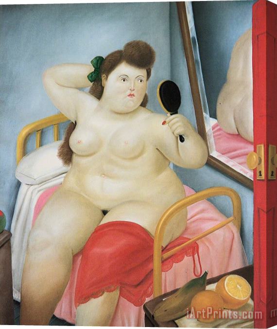 Fernando Botero La Toilette, 1982 Stretched Canvas Painting / Canvas Art