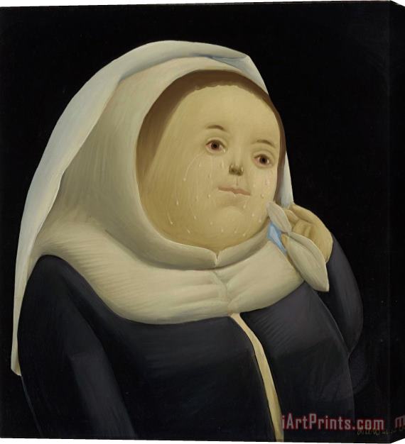 Fernando Botero Mother Superior, 2000 Stretched Canvas Print / Canvas Art