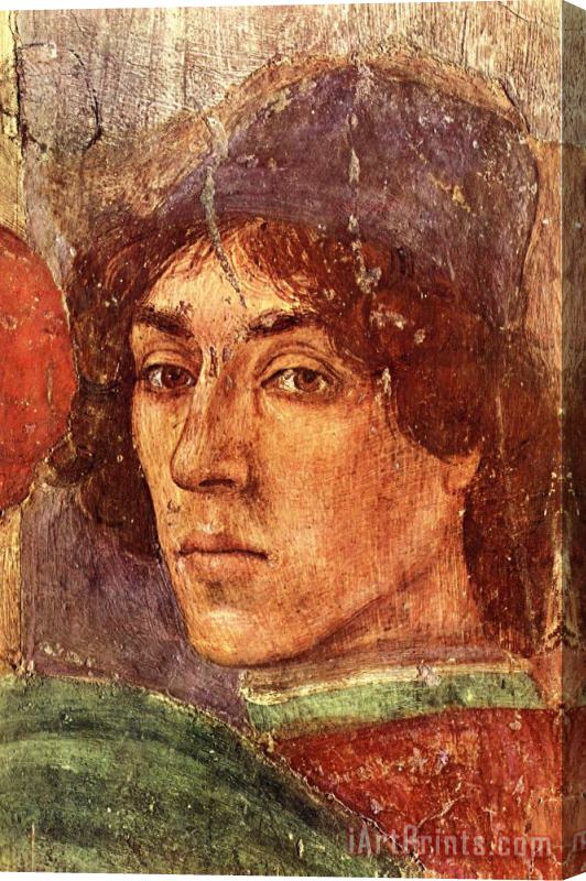 Filippino Lippi Self Portrait Stretched Canvas Print / Canvas Art