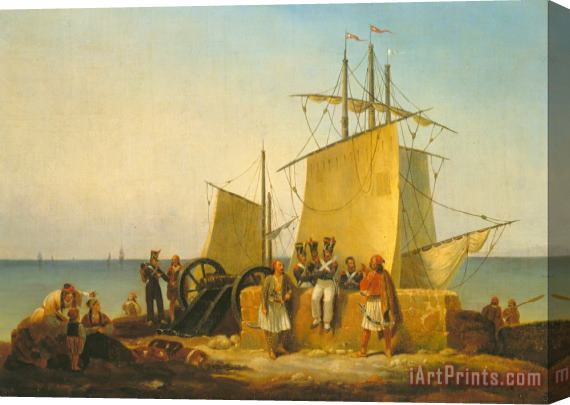 Finert Noel D. The French Mission to The Morea (peloponnese) Stretched Canvas Print / Canvas Art