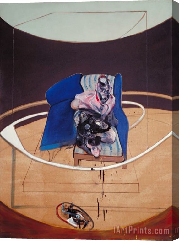 Francis Bacon Study for Portrait on Folding Bed, 1963 Stretched Canvas Print / Canvas Art