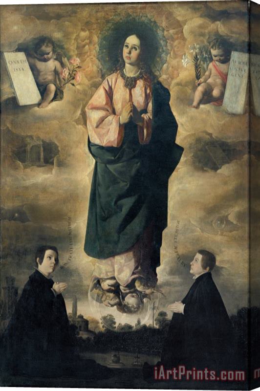 Francisco de Zurbaran Immaculate Conception Stretched Canvas Print / Canvas Art