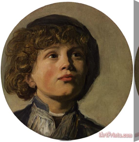 Frans Hals The Head of a Boy Stretched Canvas Print / Canvas Art