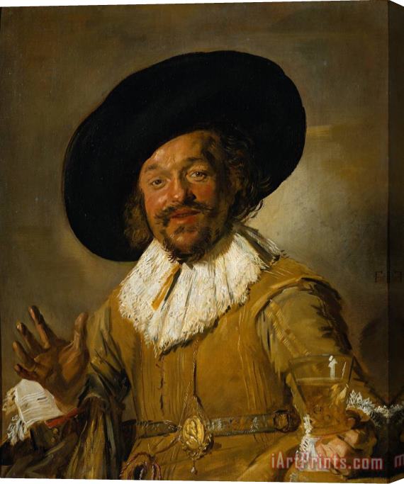 Frans Hals The Merry Drinker Stretched Canvas Print / Canvas Art
