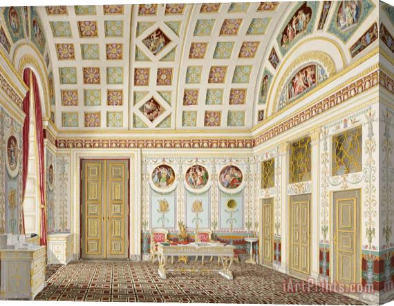 Franz Xaver Nachtmann The Dressing Room of King Ludwig I at The Munich Residence Palace Stretched Canvas Print / Canvas Art