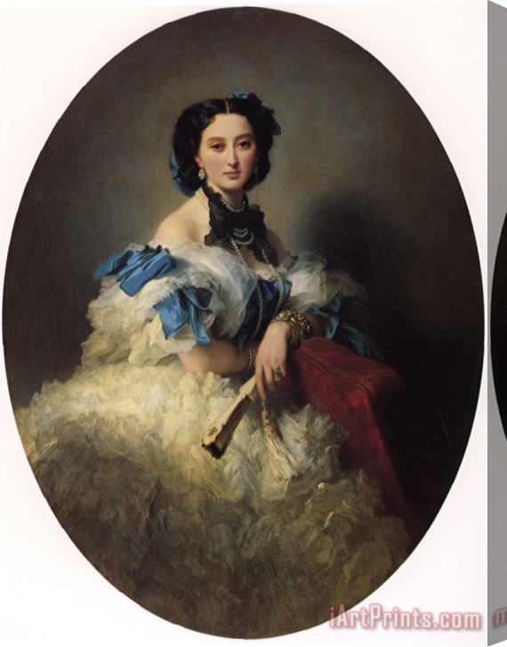 Franz Xavier Winterhalter Countess Varvara Alekseyevna Musina&#173;pushkina Stretched Canvas Painting / Canvas Art