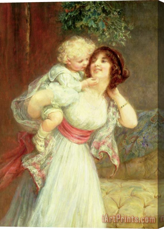 Frederick Morgan Mothers Darling Stretched Canvas Painting / Canvas Art