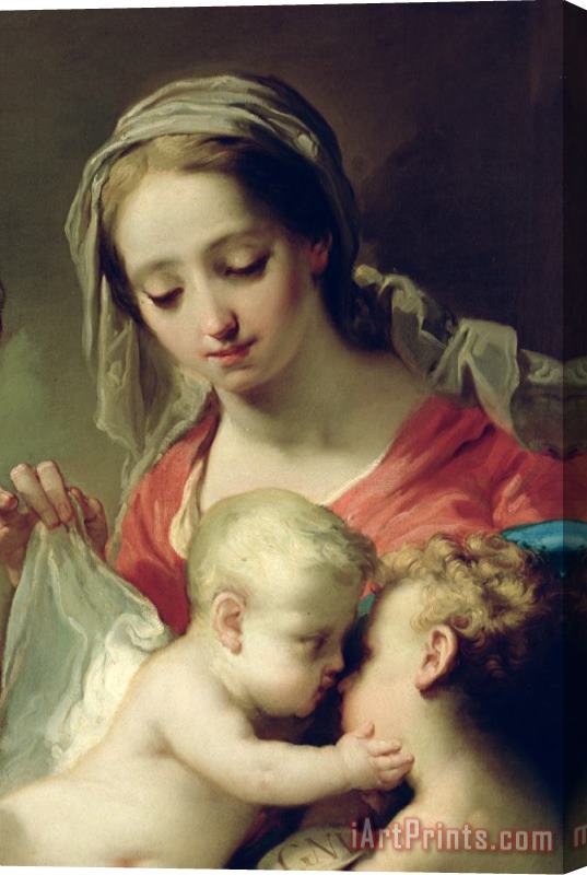 Gaetano Gandolfi Madonna and Child Stretched Canvas Painting / Canvas Art