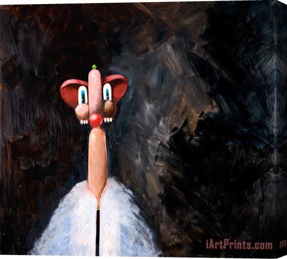 George Condo The Butcher's Wife Stretched Canvas Print / Canvas Art