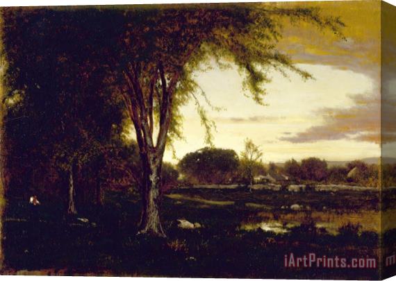 George Inness Landscape 2 Stretched Canvas Print / Canvas Art