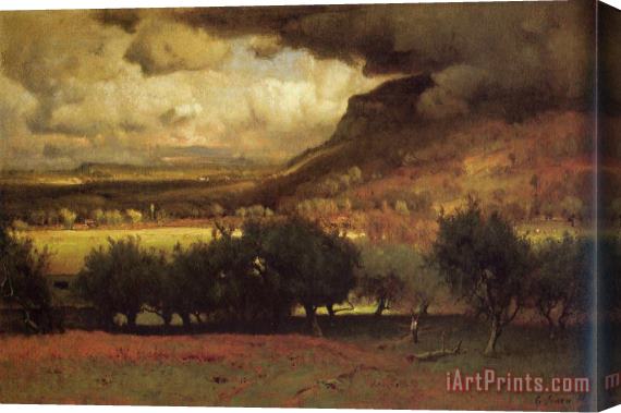 George Inness The Coming Storm Stretched Canvas Print / Canvas Art