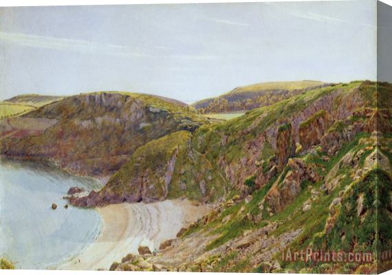 George Price Boyce Anstey's Cove Stretched Canvas Print / Canvas Art
