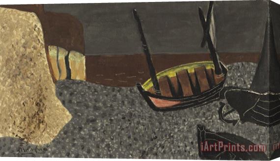 Georges Braque Barques Sur Les Galets, 1928 Stretched Canvas Painting / Canvas Art