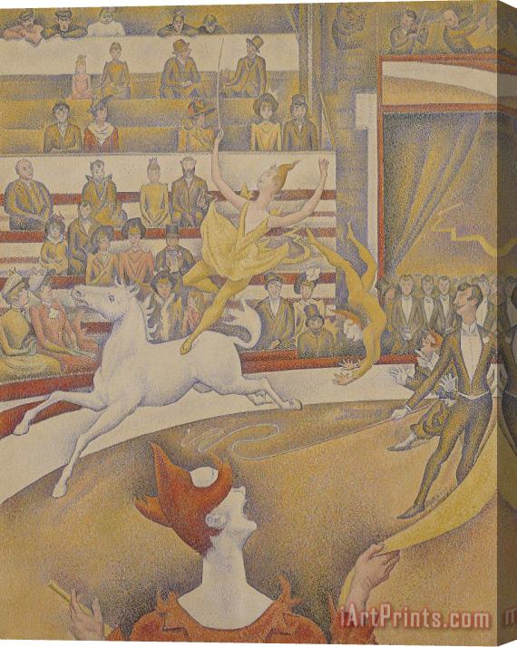 Georges Pierre Seurat The Circus Stretched Canvas Painting / Canvas Art