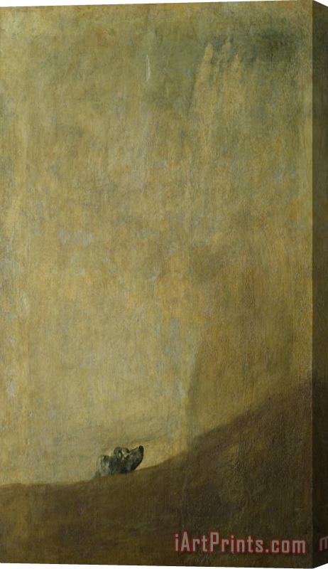 Goya The Dog Stretched Canvas Print / Canvas Art