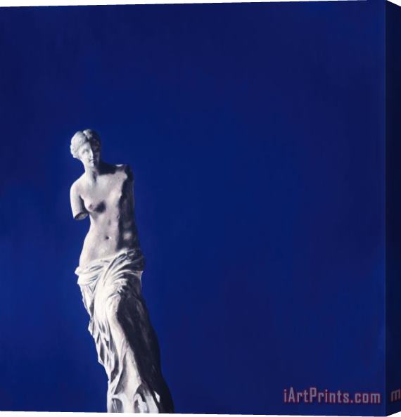Gregory Garrett Venus En Bleu Stretched Canvas Print / Canvas Art