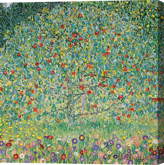 Gustav Klimt Apple Tree I Stretched Canvas Print / Canvas Art