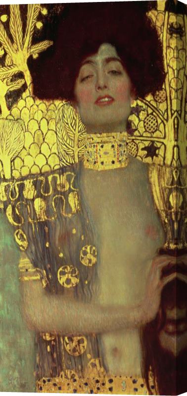Gustav Klimt Judith Stretched Canvas Print / Canvas Art