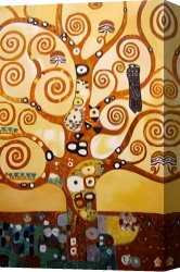Death And Life Canvas Prints - Tree of Life by Gustav Klimt