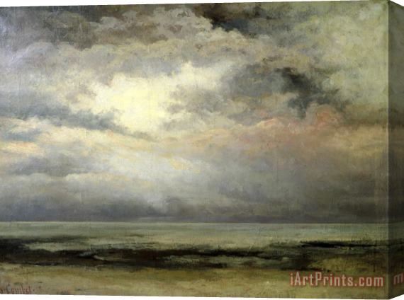 Gustave Courbet Immensity Stretched Canvas Print / Canvas Art