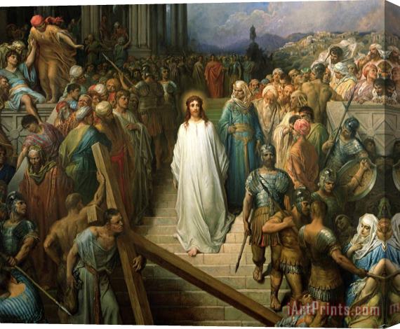 Gustave Dore Christ Leaves his Trial Stretched Canvas Painting / Canvas Art