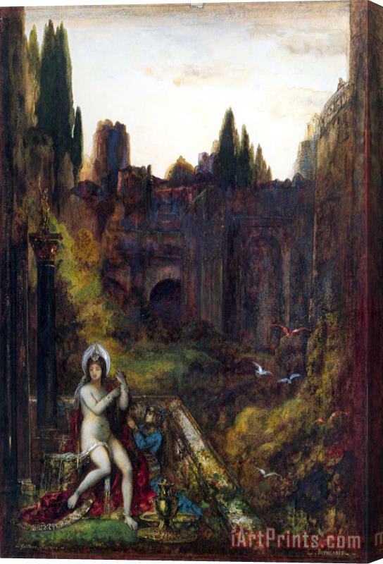 Gustave Moreau Bathsheba Stretched Canvas Print / Canvas Art