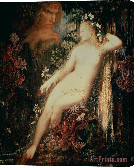 Gustave Moreau Galatea Stretched Canvas Print / Canvas Art