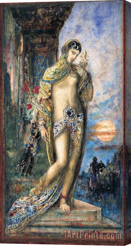 Gustave Moreau Song of Songs (cantique_des_cantiques) Stretched Canvas Print / Canvas Art