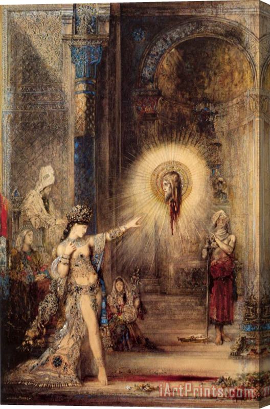 Gustave Moreau The Apparition Stretched Canvas Print / Canvas Art