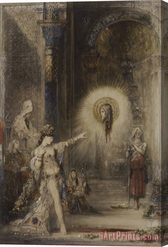 Gustave Moreau The Apparition Stretched Canvas Print / Canvas Art