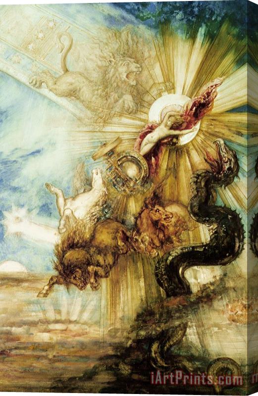 Gustave Moreau The Fall Of Phaethon Stretched Canvas Print / Canvas Art