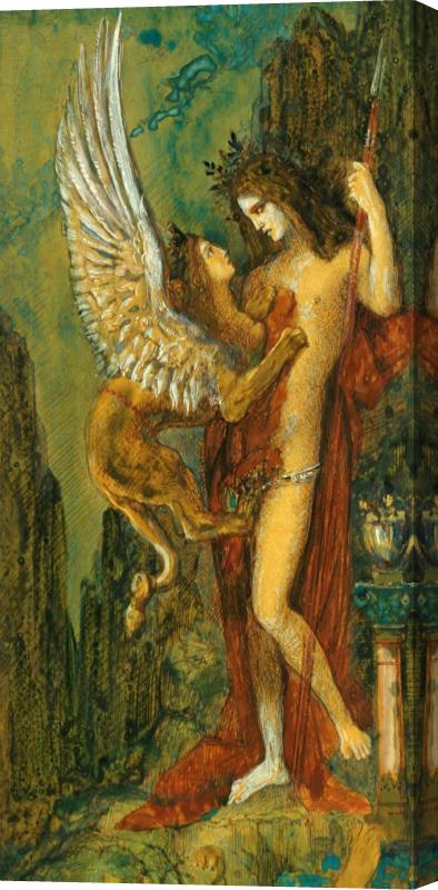 Gustave Moreau The Sphinx Stretched Canvas Print / Canvas Art