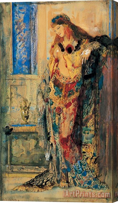Gustave Moreau The Toilette Stretched Canvas Painting / Canvas Art