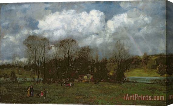 Hans Thoma Early Spring Stretched Canvas Painting / Canvas Art