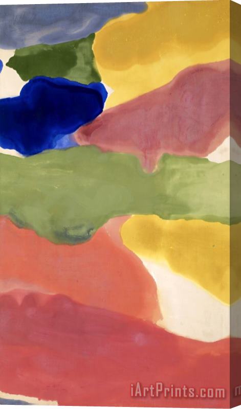 Helen Frankenthaler Tutti Frutti Stretched Canvas Print / Canvas Art