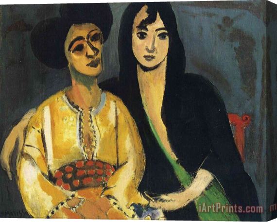 Henri Matisse Aicha And Laurette 1917 Stretched Canvas Print / Canvas Art