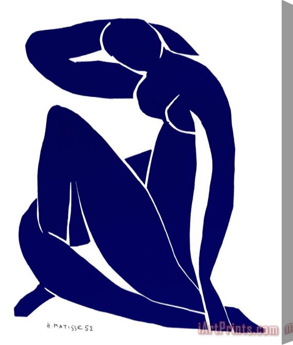 Henri Matisse Blue Nude II Stretched Canvas Print / Canvas Art