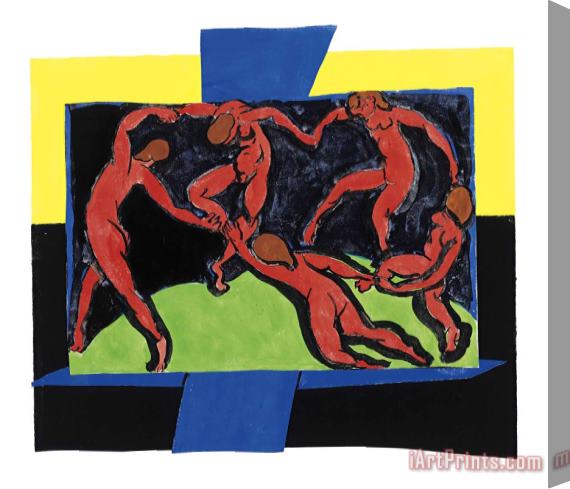 Henri Matisse La Danse, 1938 Stretched Canvas Print / Canvas Art