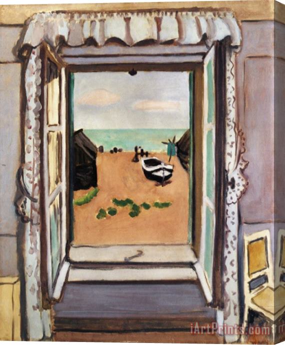 Henri Matisse Open Window Etretat 1920 Stretched Canvas Print / Canvas Art