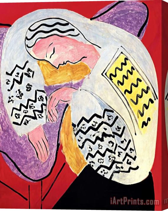 Henri Matisse The Dream 1940 Stretched Canvas Print / Canvas Art