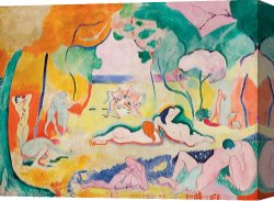 Death And Life Canvas Prints - The Joy of Life 1906 by Henri Matisse